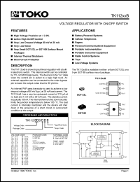 Click here to download TK11221BUIL Datasheet