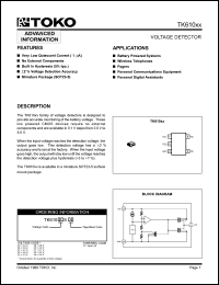 Click here to download TK61025STL/25U Datasheet