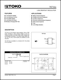 Click here to download TK71235MTL/J35 Datasheet