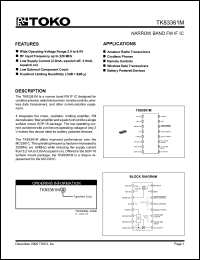 Click here to download TK83361M Datasheet