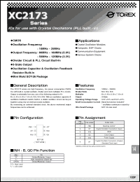 Click here to download XC2173CM81MR Datasheet