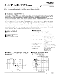 Click here to download XC9110B151MR Datasheet