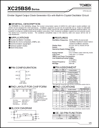 Click here to download XC25BS6512CW Datasheet