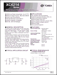 Click here to download XC6214DP84M Datasheet