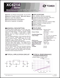 Click here to download XC6214P302PL Datasheet