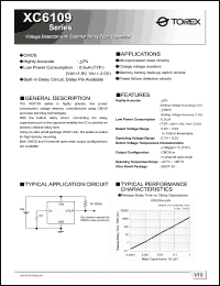 Click here to download XC6109N1XXNX Datasheet