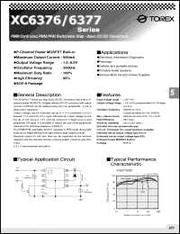 Click here to download XC6376DXX5SR Datasheet