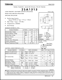 Click here to download 2SA1313 Datasheet