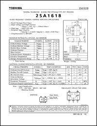 Click here to download 2SA1618 Datasheet