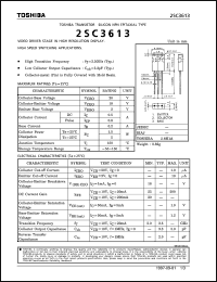 Click here to download 2SC3613 Datasheet