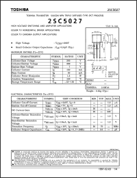 Click here to download 2SC5027 Datasheet