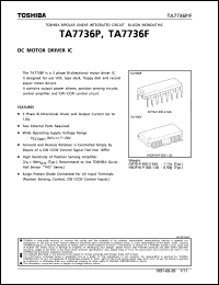 Click here to download TA7736F Datasheet