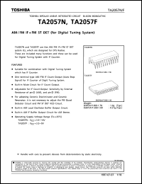 Click here to download TA2057N Datasheet