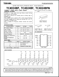 Click here to download TC4024BP Datasheet