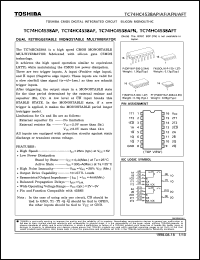 Click here to download TC74HC4538AF Datasheet