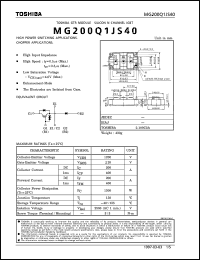 Click here to download MG200Q1JS40 Datasheet