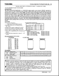 Click here to download TC55V1001SRI-85 Datasheet