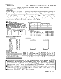 Click here to download TC55V2001STI-85 Datasheet