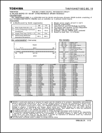 Click here to download THMY644071BEG-10 Datasheet