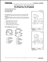 Click here to download TLP541G Datasheet