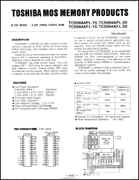 Click here to download TC5564AFL-15 Datasheet