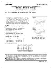 Click here to download TD62384F Datasheet