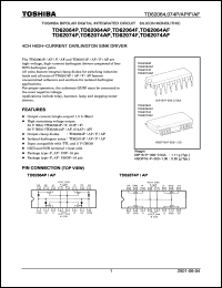 Click here to download TD62064074P Datasheet