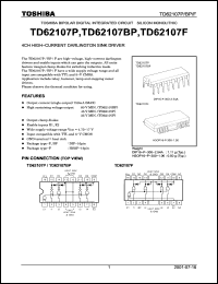 Click here to download TD62107P Datasheet