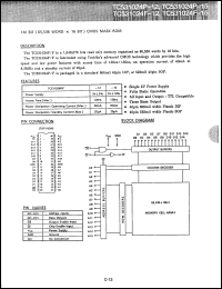 Click here to download TC531024F-12 Datasheet