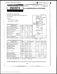 Click here to download 2SC3073 Datasheet