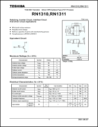 Click here to download RN1310 Datasheet