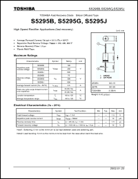 Click here to download S5295J Datasheet