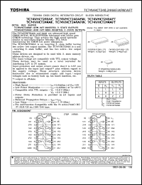 Click here to download TC74VHCT244AF Datasheet