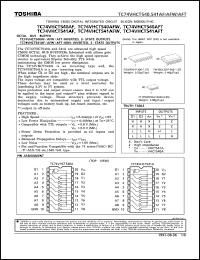 Click here to download TC74VHCT541AFT Datasheet