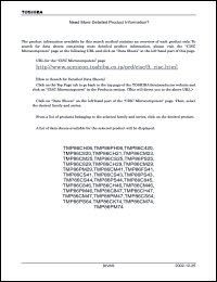 Click here to download TMP886CH06 Datasheet