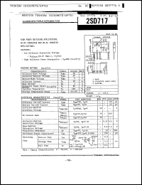 Click here to download 2SD717 Datasheet