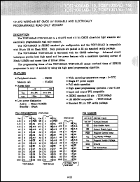 Click here to download TC571001AD12 Datasheet