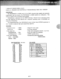 Click here to download TC57H1024D10 Datasheet