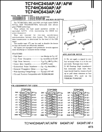 Click here to download TC74HC7643AF Datasheet