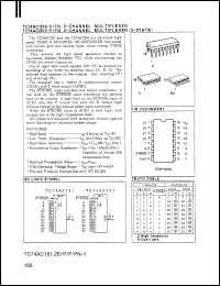 Click here to download TC74AC251P Datasheet