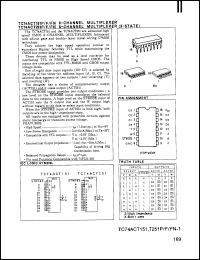 Click here to download TC74ACT251F Datasheet