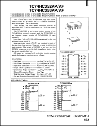 Click here to download TC74HC352AF Datasheet