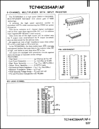 Click here to download TC74HC354P Datasheet