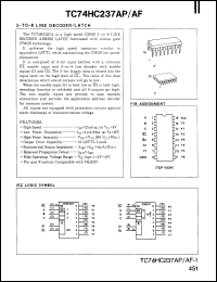 Click here to download TC74HC237F Datasheet