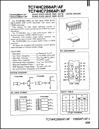 Click here to download TC74HC7266F Datasheet