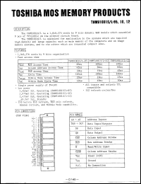 Click here to download THM91001L10 Datasheet