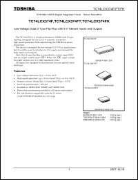 Click here to download TC74LCX374F_07 Datasheet