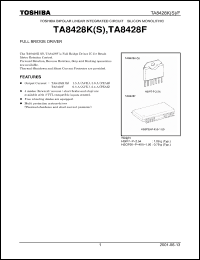 Click here to download TA8428FG Datasheet