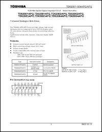 Click here to download TD62002APG Datasheet