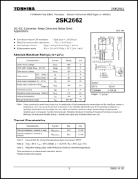 Click here to download 2SK2662_06 Datasheet